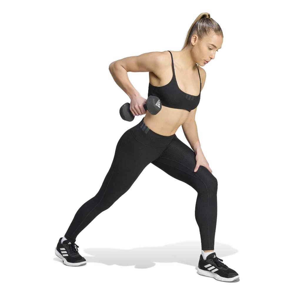 ADIDAS ALL ME STUDIO RIB LEGGINGS