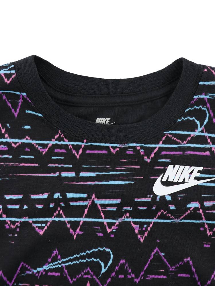 NIKE LITTLE KIDS NEW WAVE AOP TEE