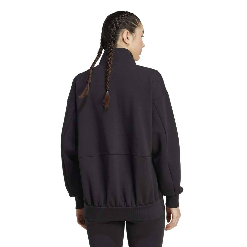 ADIDAS SOFT LUX FULL-ZIP TRACKTOP