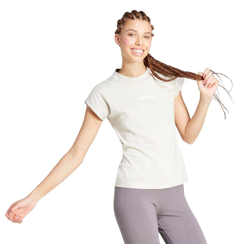 ADIDAS ESSENTIALS LINEAR COTTON T-SHIRT