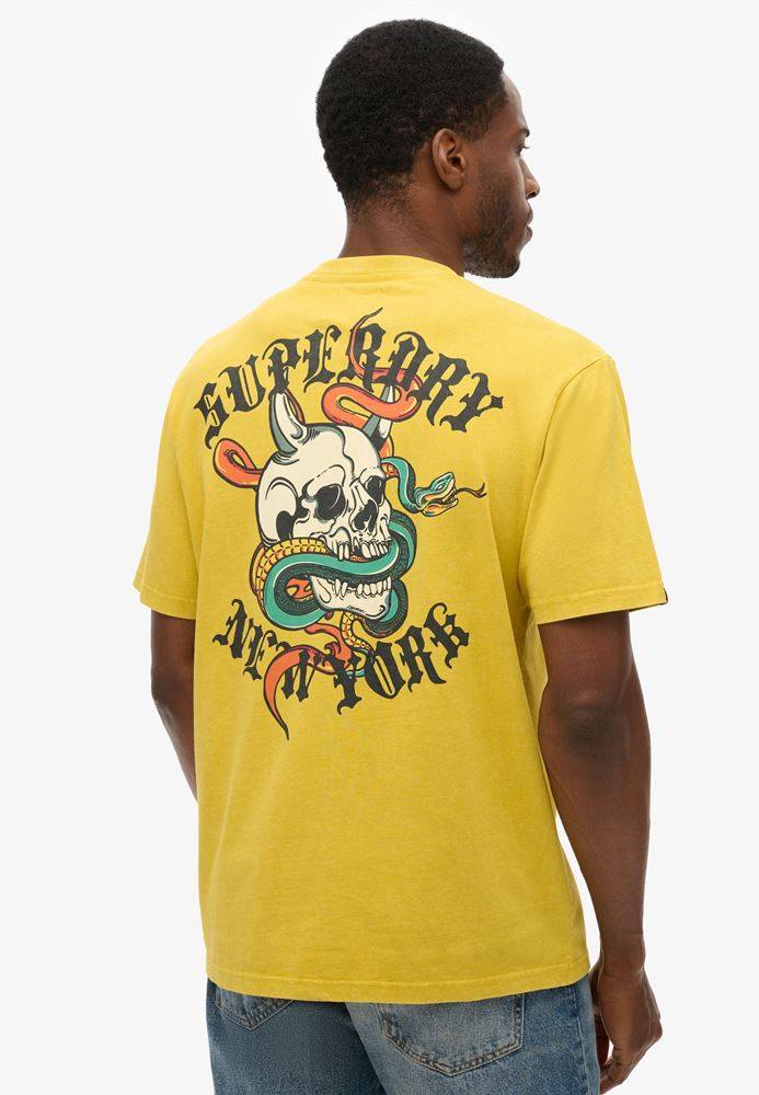 SUPERDRY NEO TRAD TATTOO LOOSE TEE