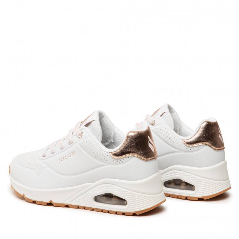 SKECHERS WOMENS SHIMMER AWAY SNEAKERS