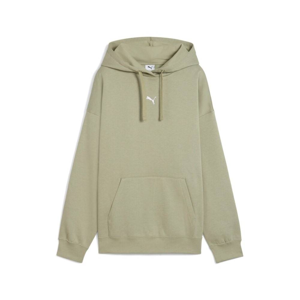 PUMA ESS PUMA LOGO OVERSIZED HOODIE FL