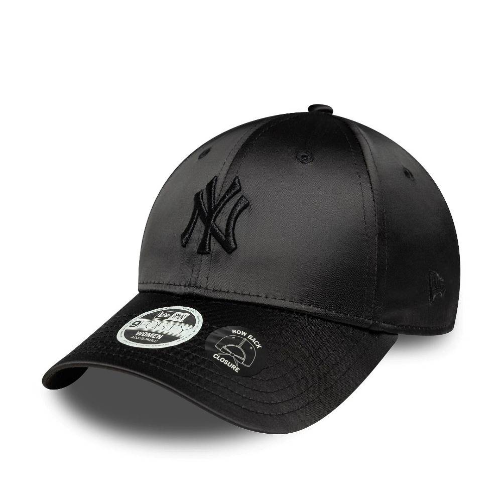 NEW ERA WMNS SATIN BOW BACK 9FORTY NEW YORK YANKEES ADJUSTABLE CAP