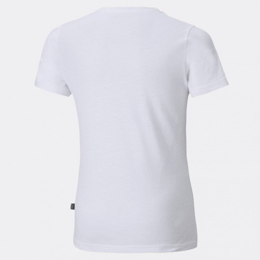 PUMA ESSENTIALS GIRLS LOGO TEE