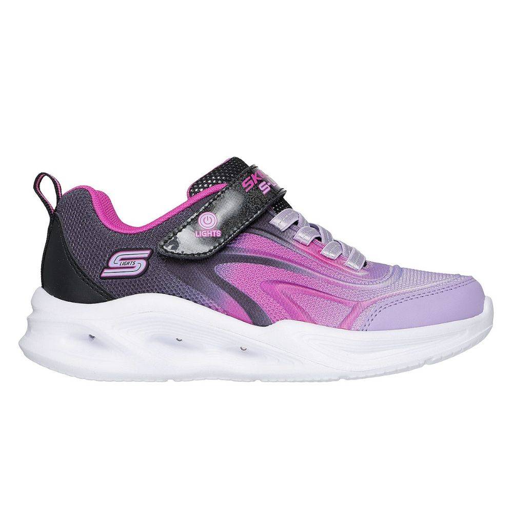SKECHERS S-LIGHTS: SOLA GLOW - COLOR BREEZE GIRLS SHOES