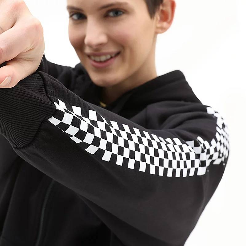VANS WOMENS FUNNIEST TIMES FULL-ZIP HOODIE