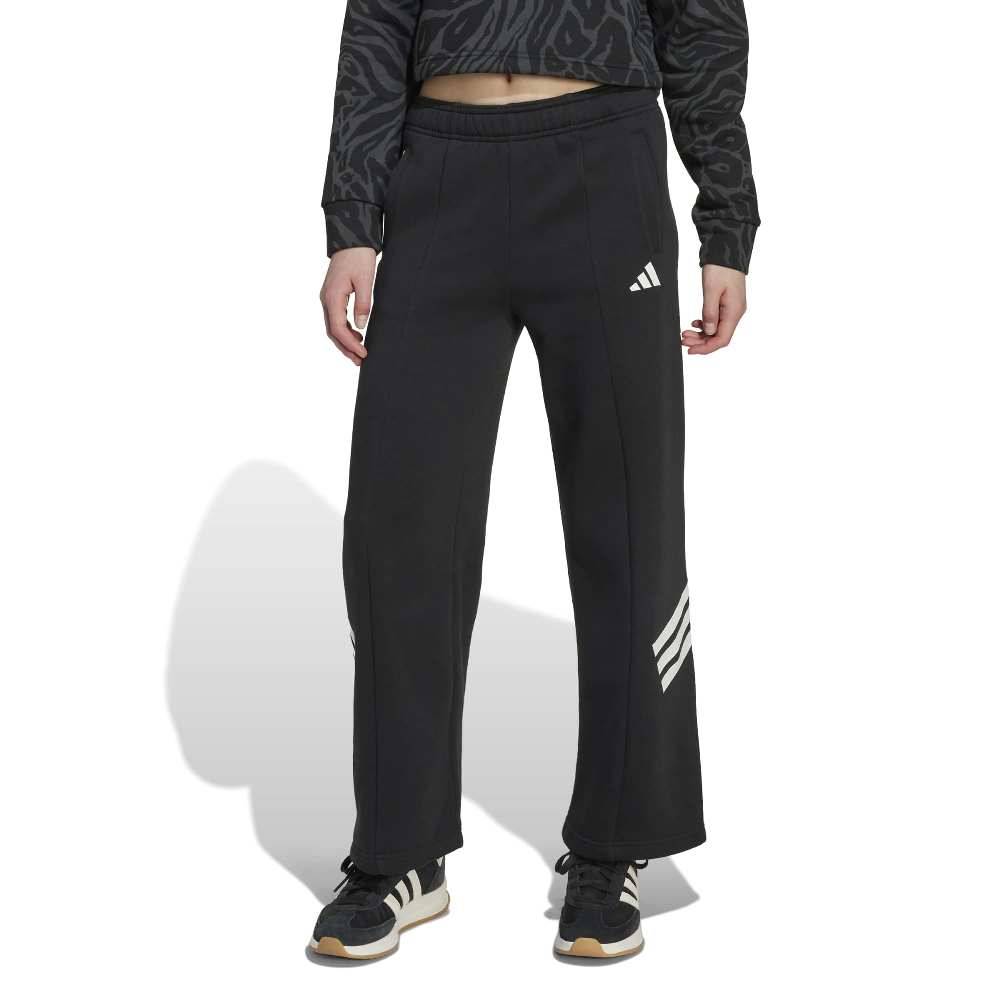 ADIDAS GIRLS FUTURE ICONS WIDE LEG OPEN HEM PANT