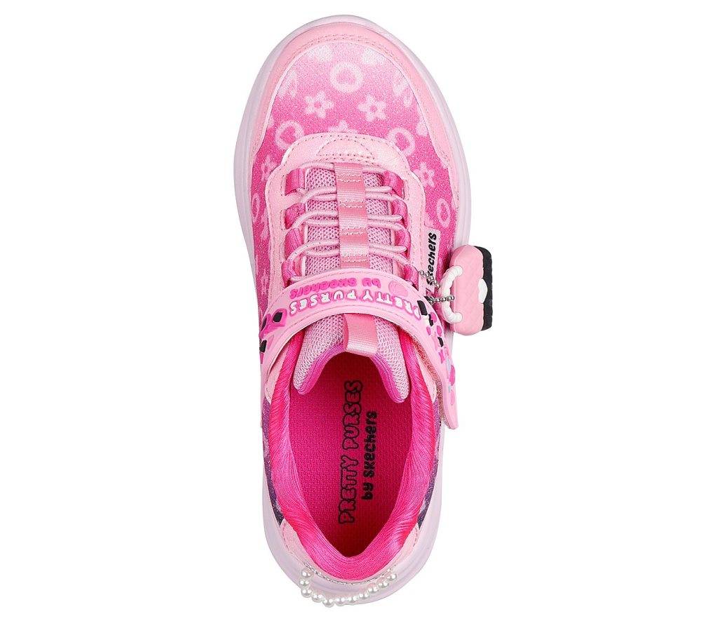 SKECHERS POWER JAMS 2.0 - PRETTY PURSES THEME GIRLS SNEAKER