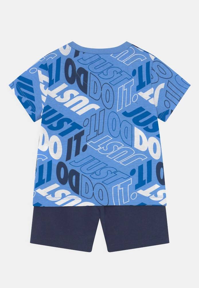 NIKE INFANT JUST-DO-IT BLOCK AOP SET