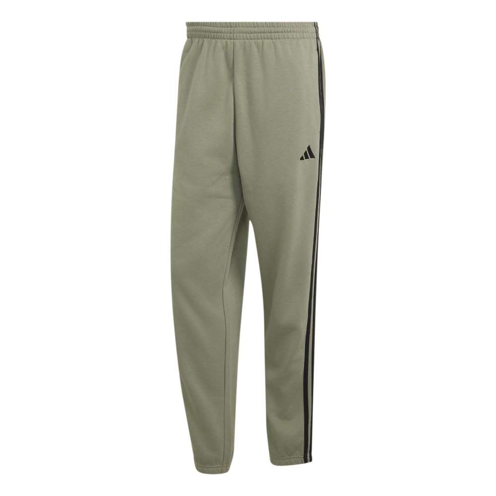 ADIDAS M ESSENTIALS 3-STRIPES FLEECE TAPERED CUFFED PANTS
