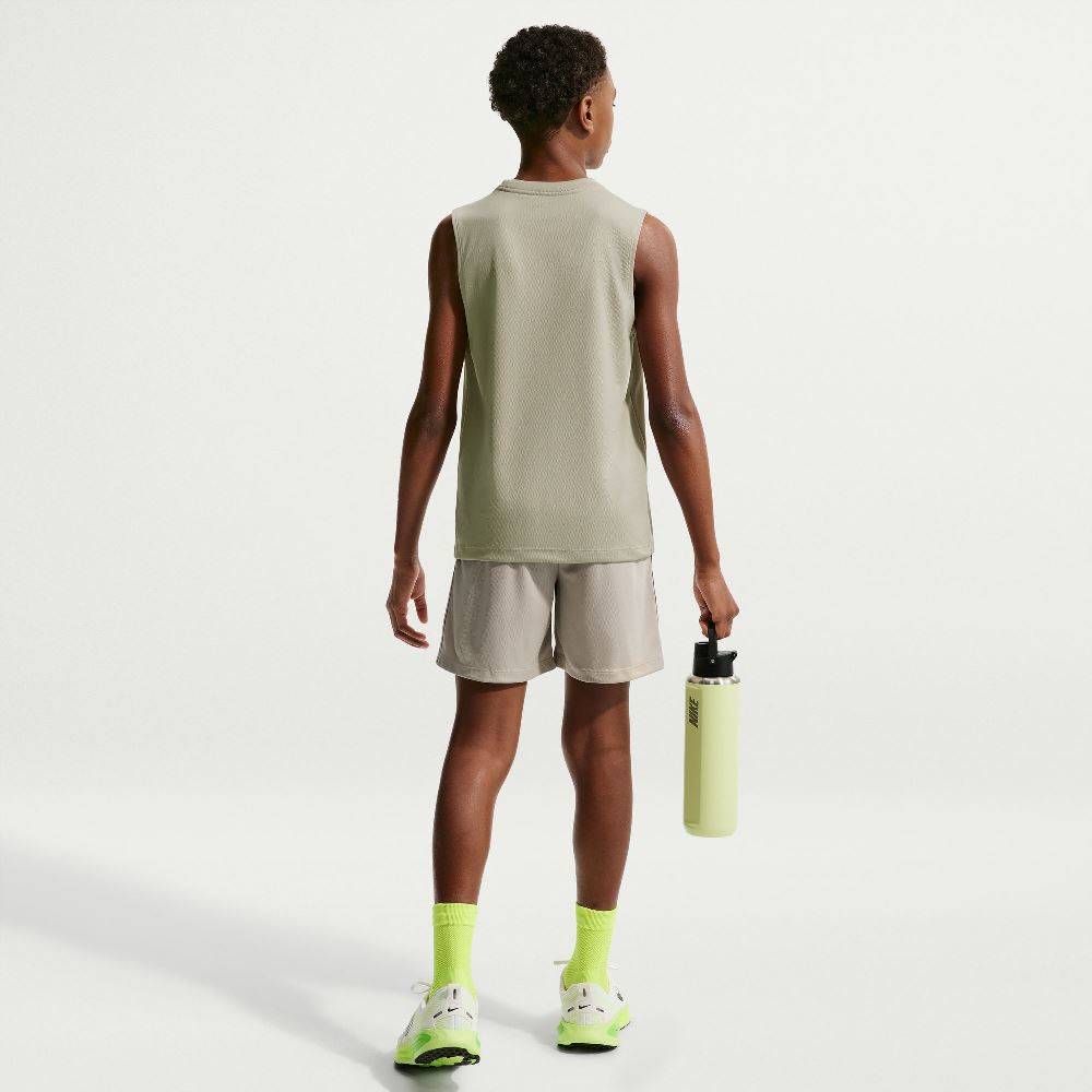 NIKE KIDS DRI-FIT SLEEVELESS HYBRID TOP