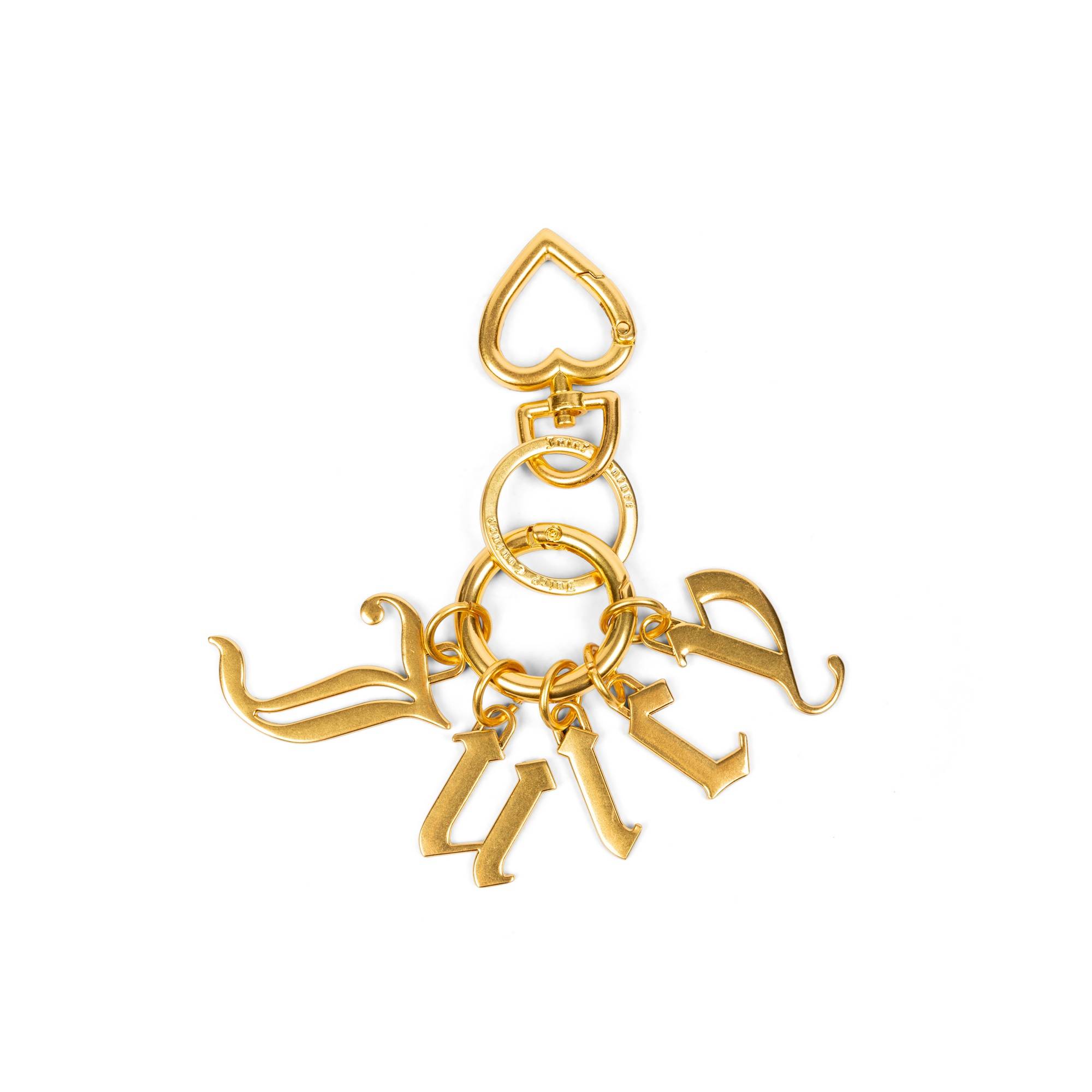 JUICY COUTURE LETTERS KEYCHAIN