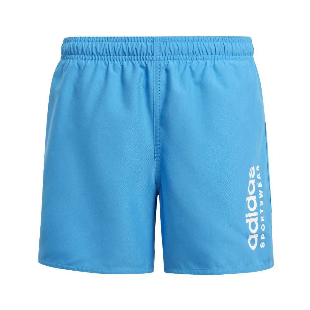 ADIDAS LITTLE BOYS SPORTSWEAR ESSENTIALS LOGO CLX SWIM SHORT BOYS