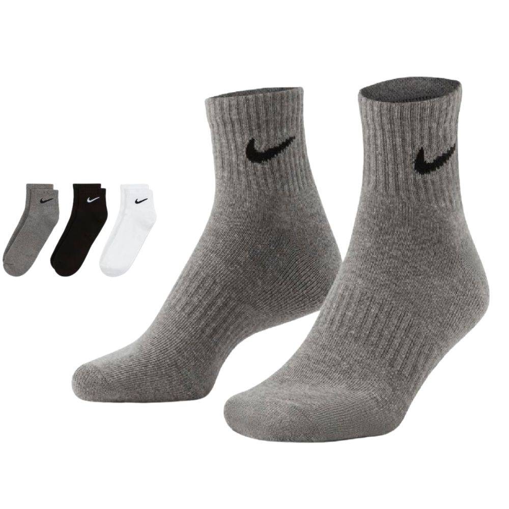 NIKE EVERYDAY CUSHION ANKLE 3 PAIRS SOCKS