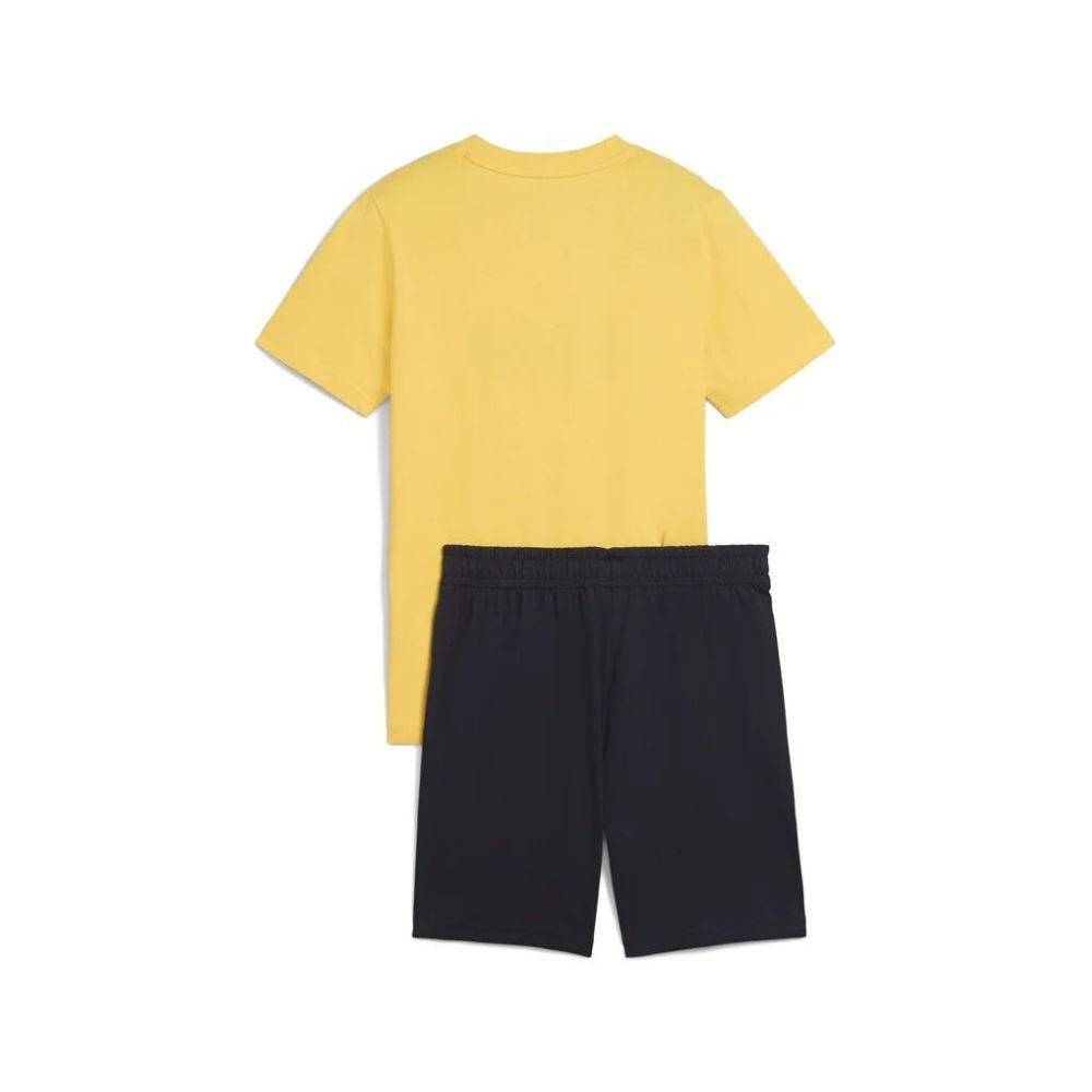 PUMA ESS 2 COLOR NO. 1 LOGO TEE AND SHORTS SET B
