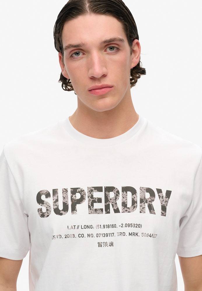 SUPERDRY UTILITY SPORT LOGO LOOSE TEE