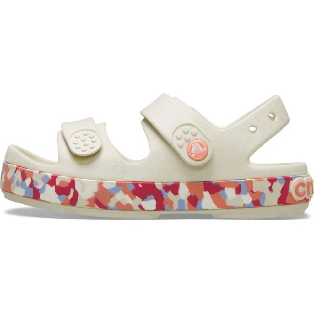 CROCS KIDS' CROCBAND CRUISER GLOW CONFETTI BAND SANDAL