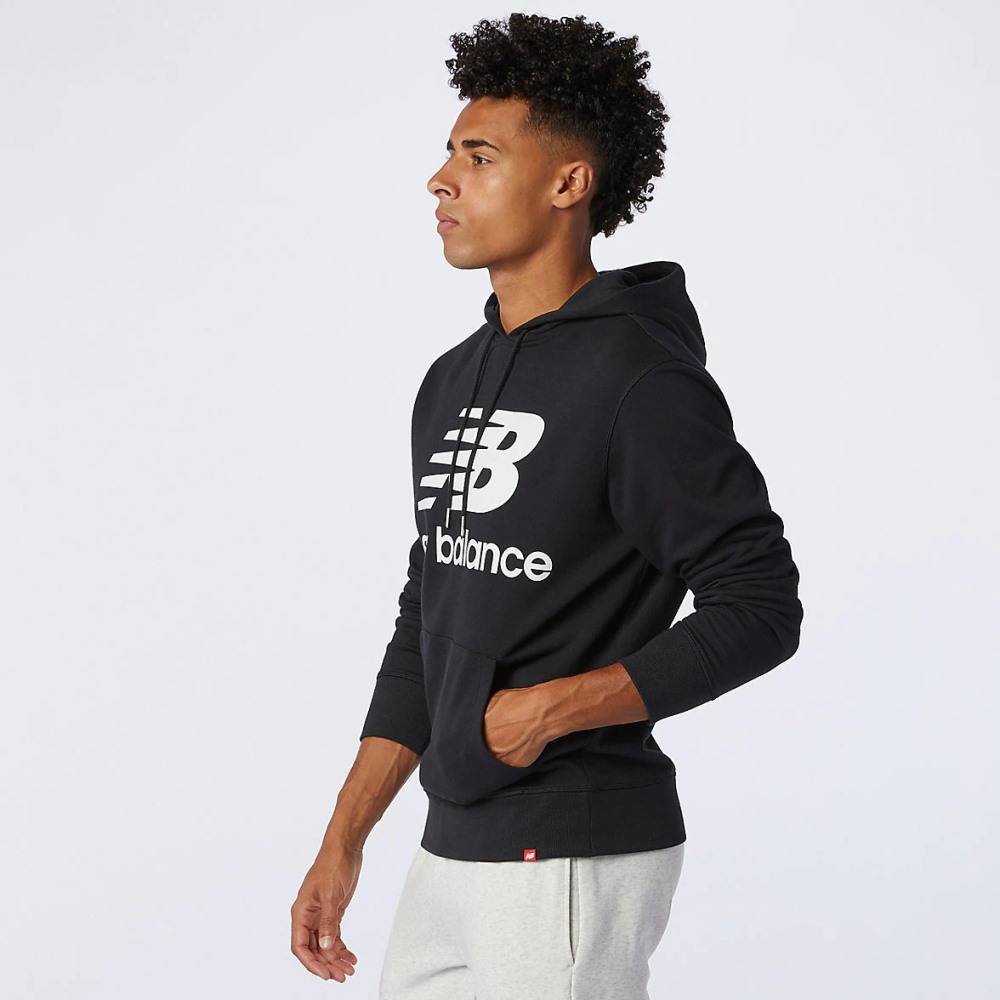 NEW BALANCE ESSENTIALS STACKED HOODIE