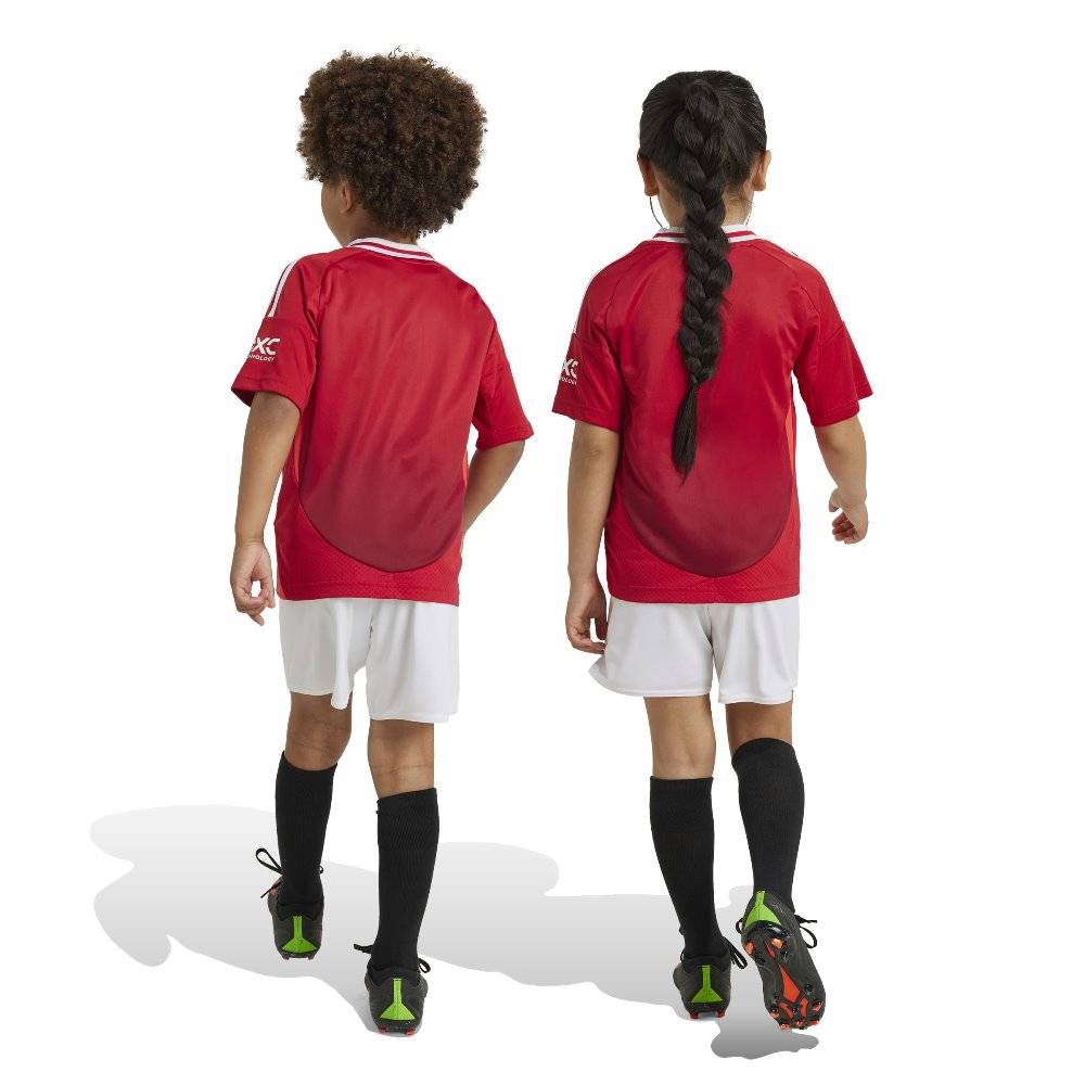 ADIDAS LITTLE KIDS MANCHESTER UNITED 2024/2025 HOME SET