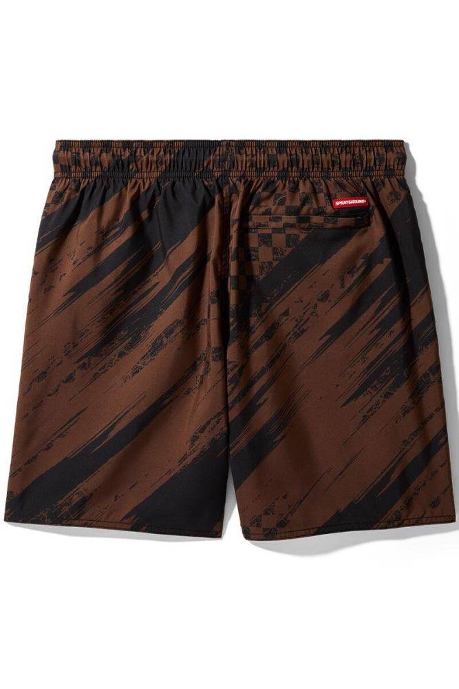 SPRAYGROUND SMEARED GRUNGE SWIM SHORT