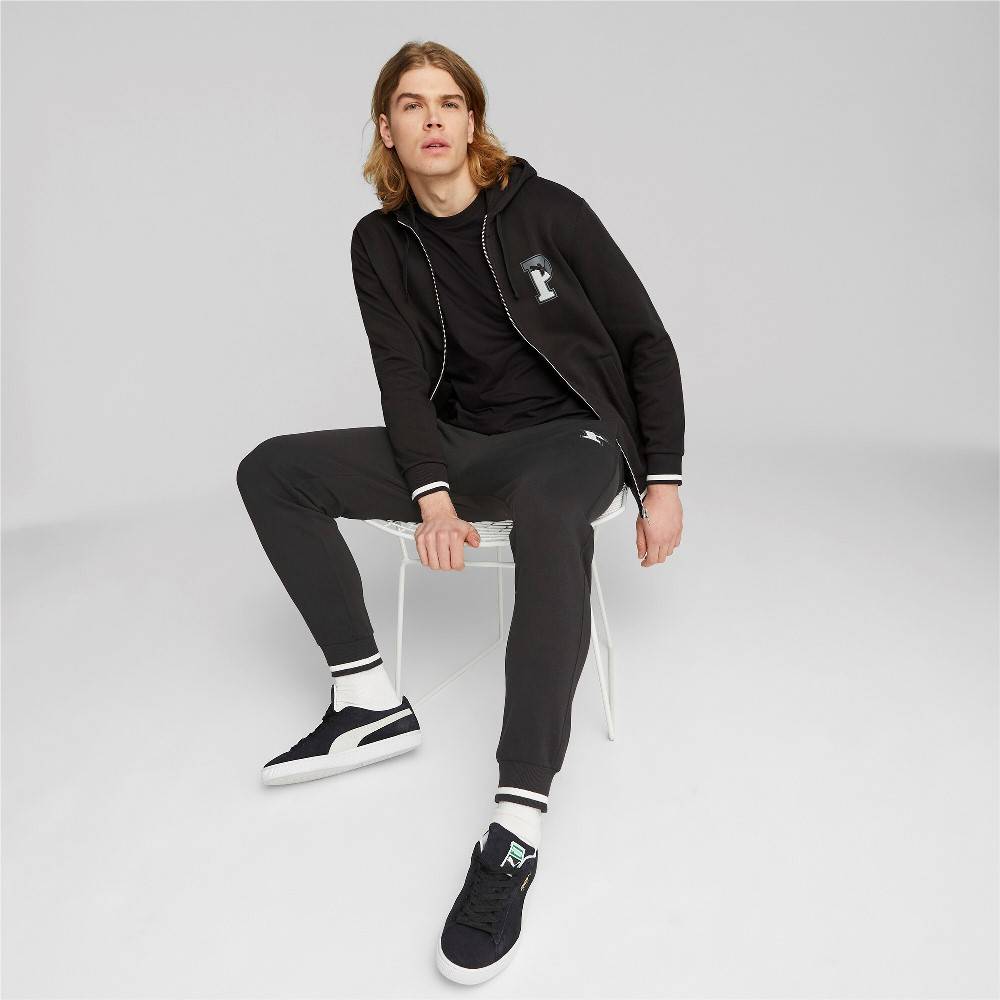 PUMA SQUAD FULL-ZIP FLEECE HOODIE