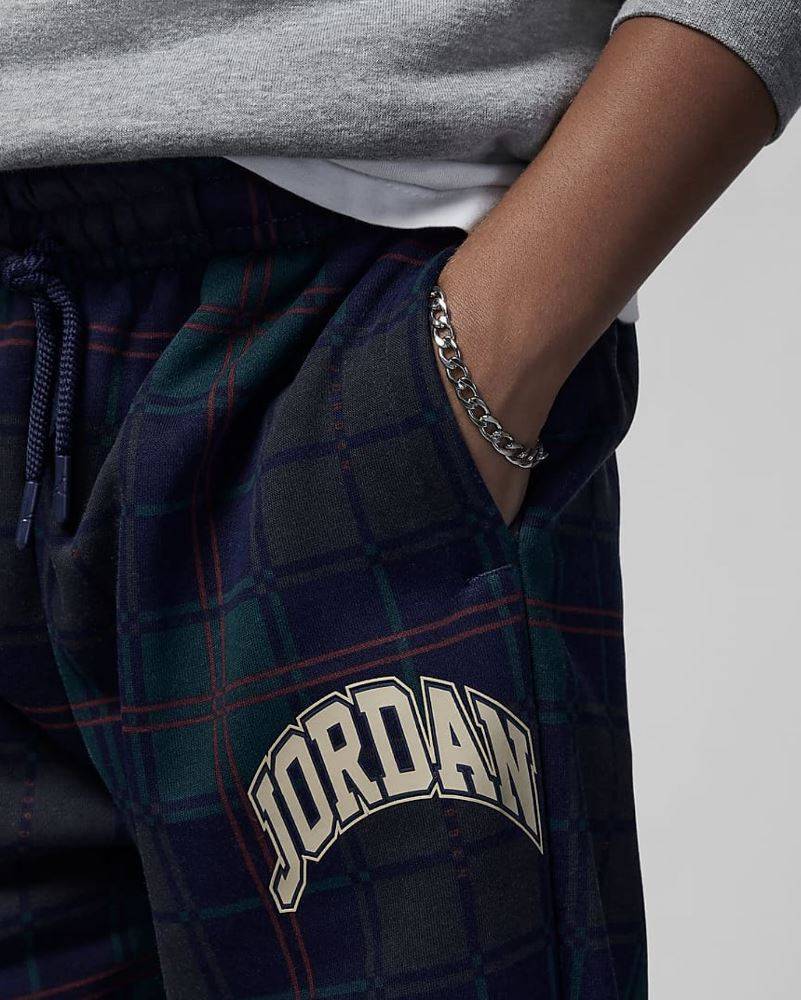 NIKE JORDAN ESSENTIALS PLAID PANTS