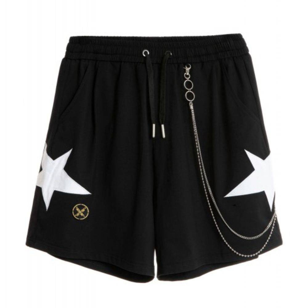 MWM JT WINGS STAR DESIGN REGULAR FIT SHORTS