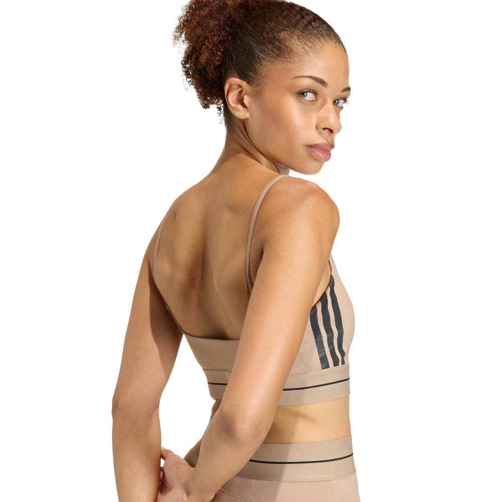ADIDAS HYPERGLAM 3-STRIPES LIGHT SUPPORT BRA