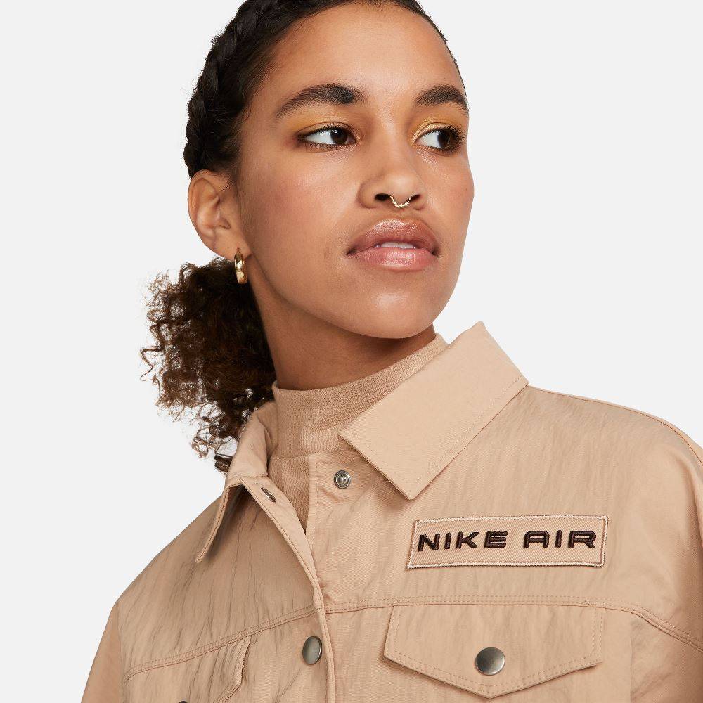 NIKE SPORTSWEAR WOMENS WOVEN MOD CROP JKT
