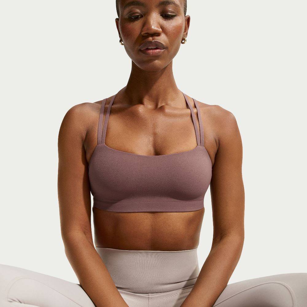 NIKE DRI-FIT ZENVY LIGHT-SUPPORT STRAPPY BRA