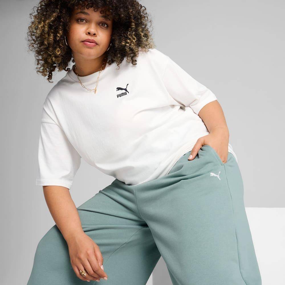 PUMA WARDROBE ESS RELAXED WIDE LEG SWEATPANTS TR