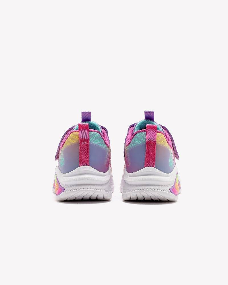 SKECHERS RAINBOW CRUISERS: RAINBOW REFLECTIN GIRLS SHOES