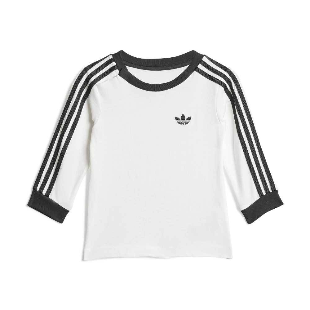 ADIDAS ORIGINALS INFANT DENIM LONG SLEEVE TEE SET