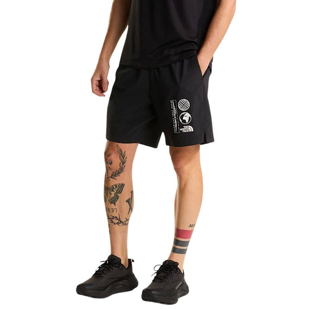 THE NORTH FACE M 24/7 7IN SHORT GRAPHIC