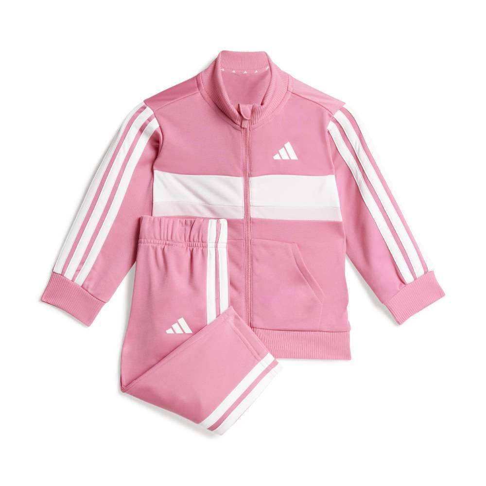 ADIDAS INFANT SEASONAL ESSENTIALS TIBERIO 3 STRIPES TRICOT TRACKSUIT