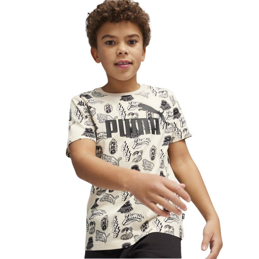 PUMA ESS+ MID 90S AOP TEE B