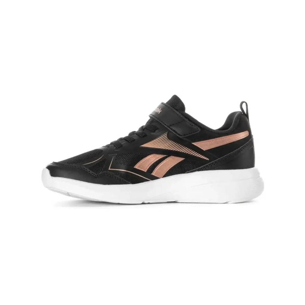 REEBOK CHILDREN GIRL'S RUSH RUNNER 6.0 ELASTIC LACE TOP STRAP SHOES