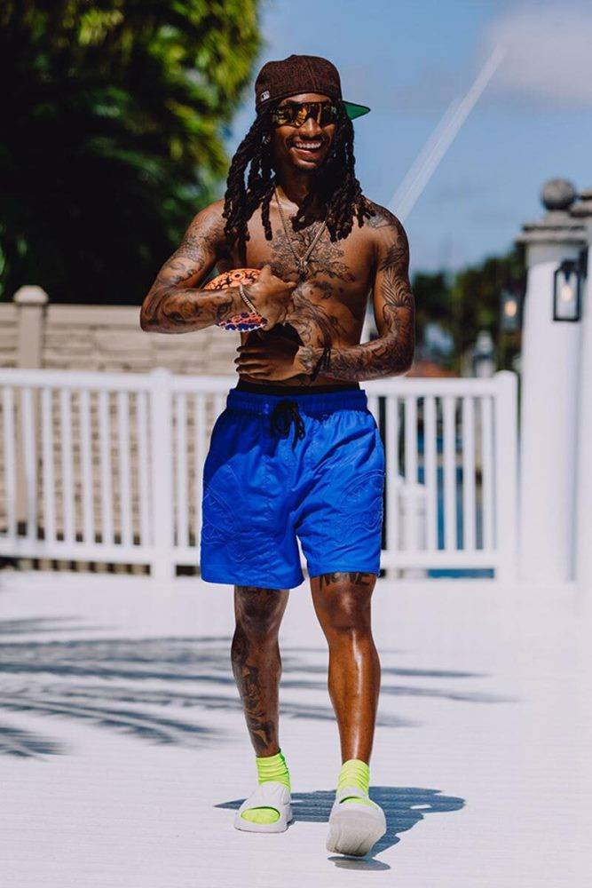SPRAYGROUND BLUE HENNY SWIM SHORT
