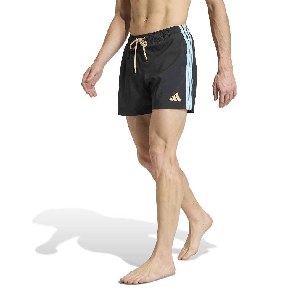 ADIDAS M 3-STRIPES SWIM SHORTS 5-INCH