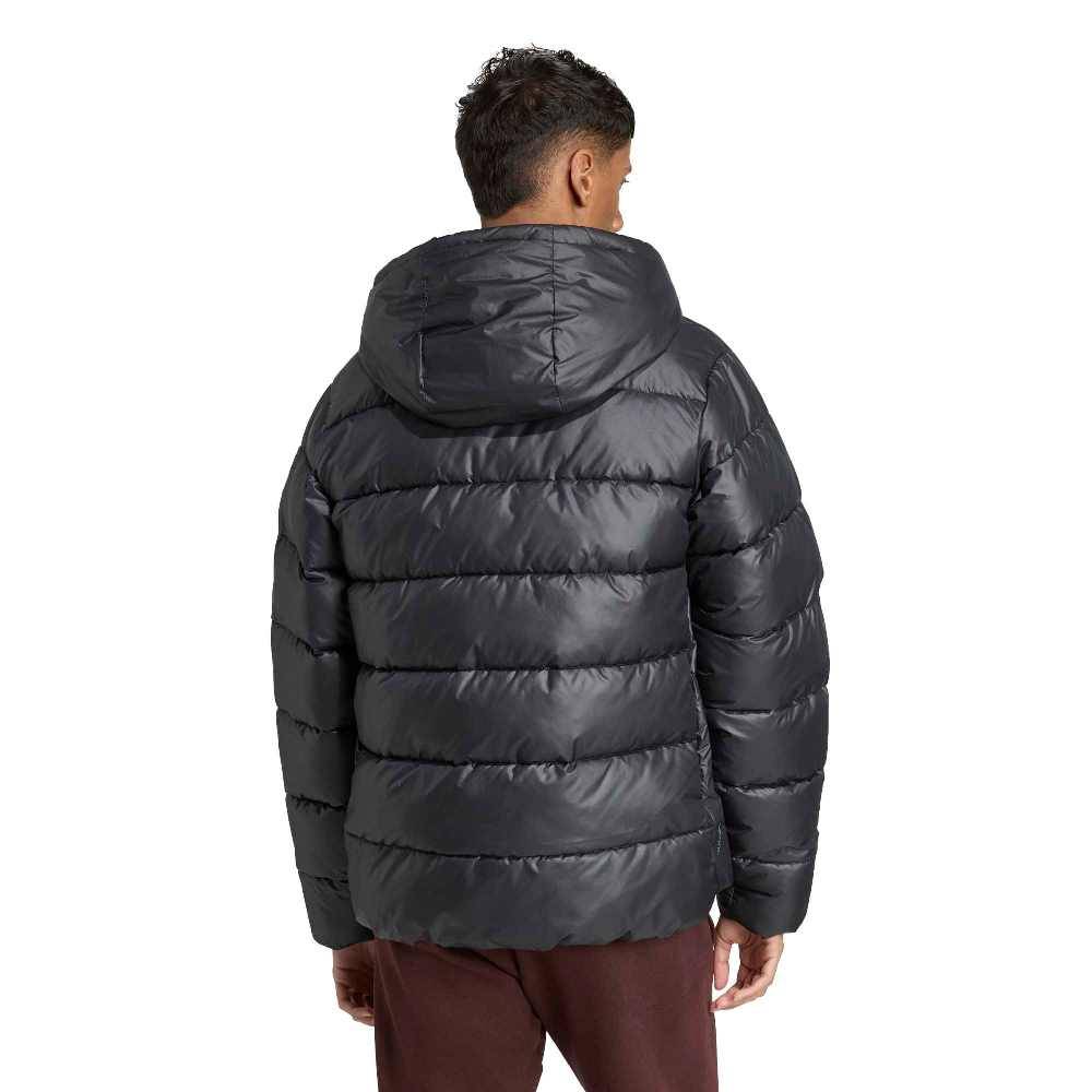 ADIDAS M ESSENTIALS CLIMAWARM SYNTHETIC DOWN PUFFER HOODED JACKETS