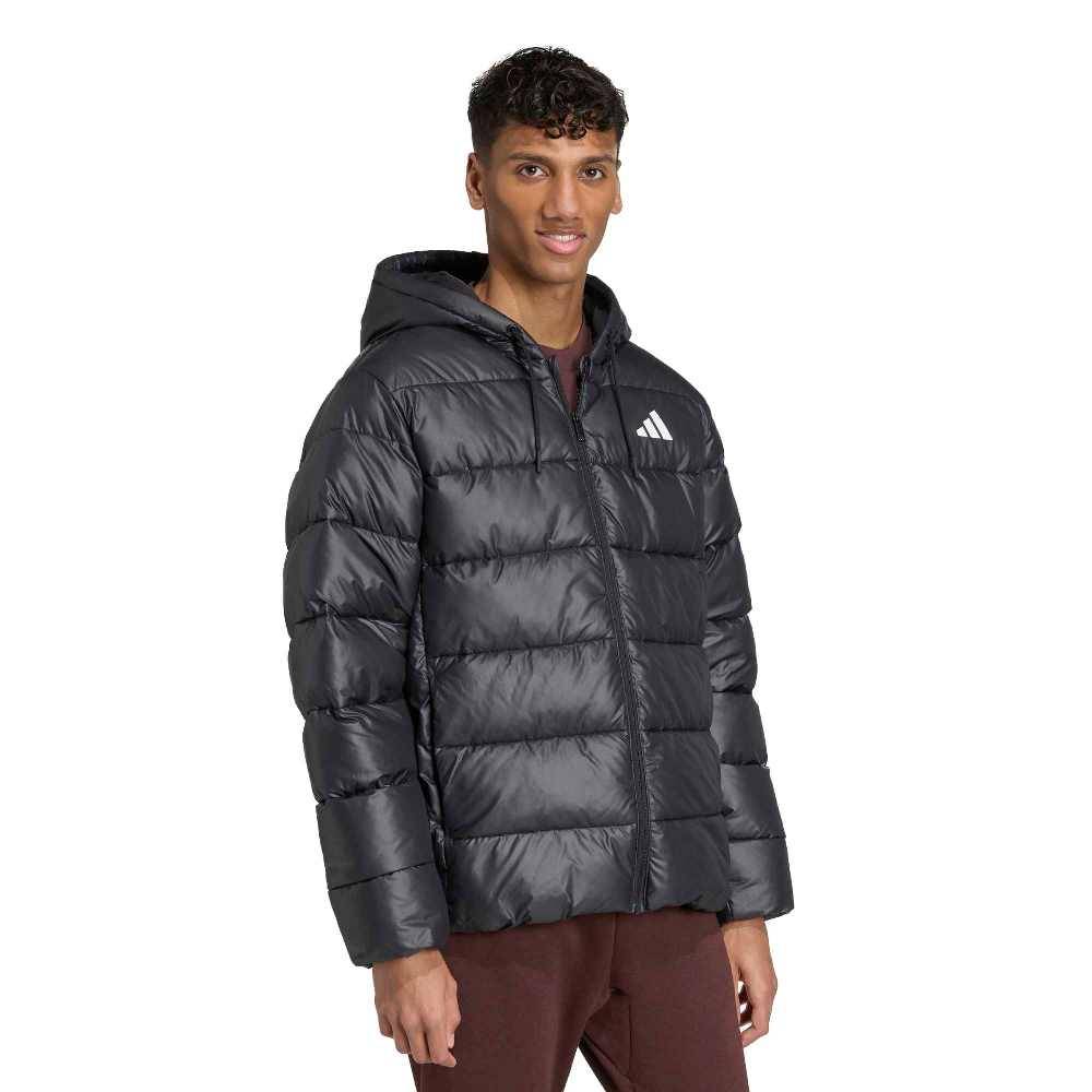 ADIDAS M ESSENTIALS CLIMAWARM SYNTHETIC DOWN PUFFER HOODED JACKETS