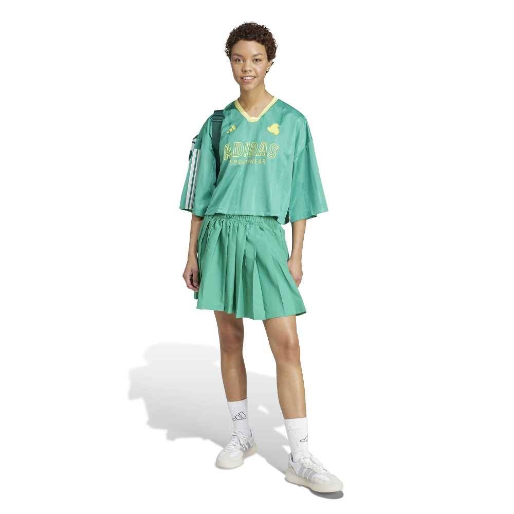 ADIDAS TIRO CUT 3 STRIPES OVERSIZED MESH JERSEY