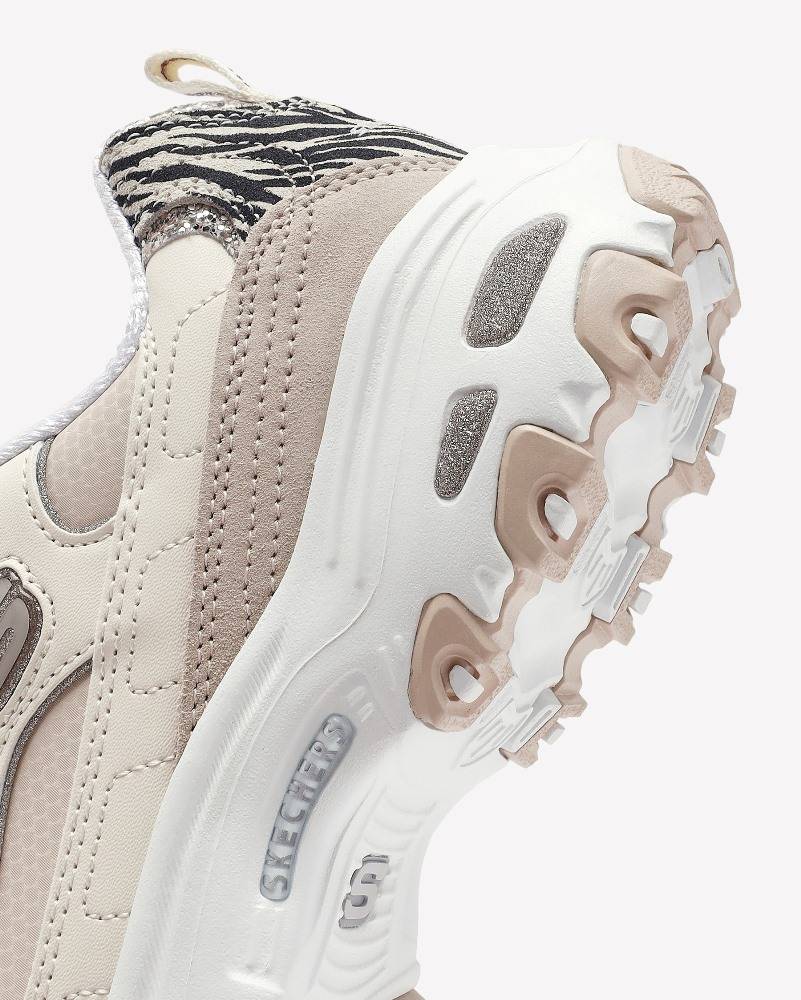 SKECHERS D'LITES - SPARKLED TRIM LACE UP
