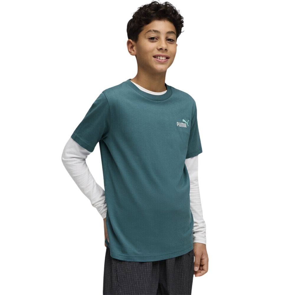 PUMA ESS 2 COLOR SMALL NO. 1 LOGO TEE B