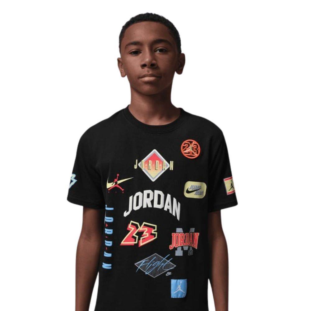 NIKE JORDAN BOYS DYNASTY PATCH TEE