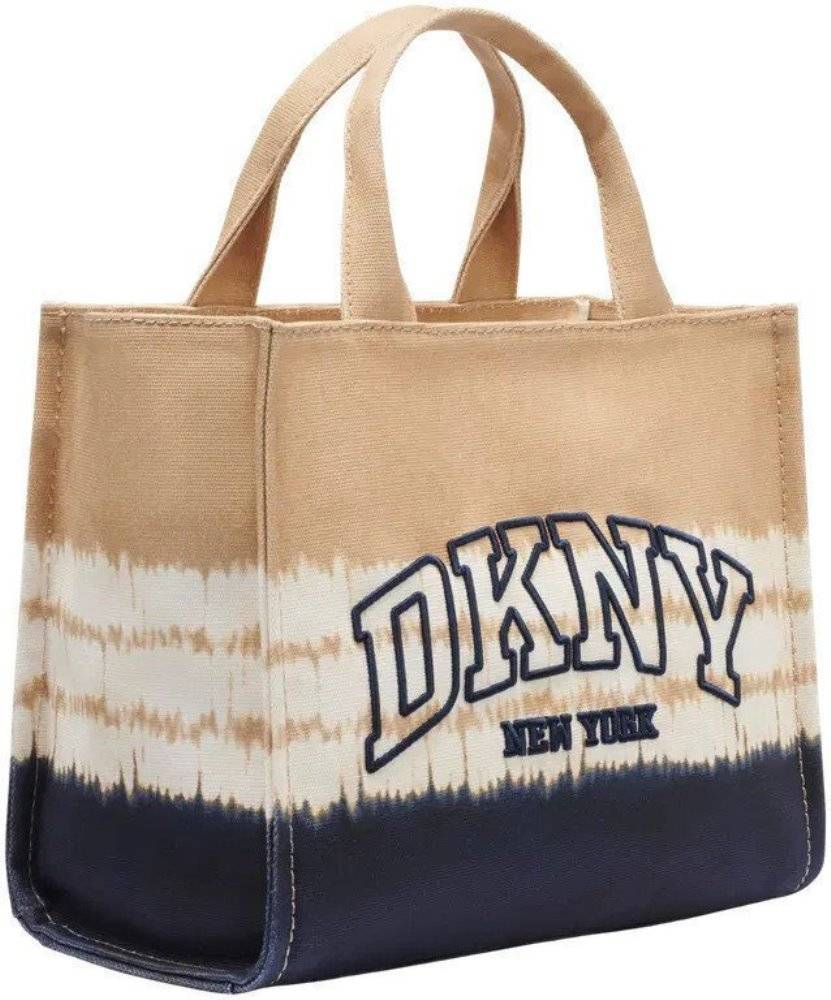 DKNY HADLEE PRINTED CANVAS MEDIUM TOTE BAG