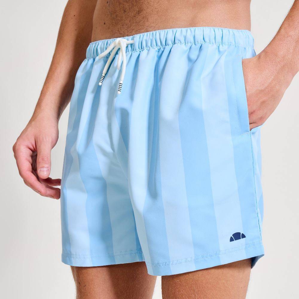 ELLESSE MENS RESORT STRIPES STAZIONA SWIM SHORT