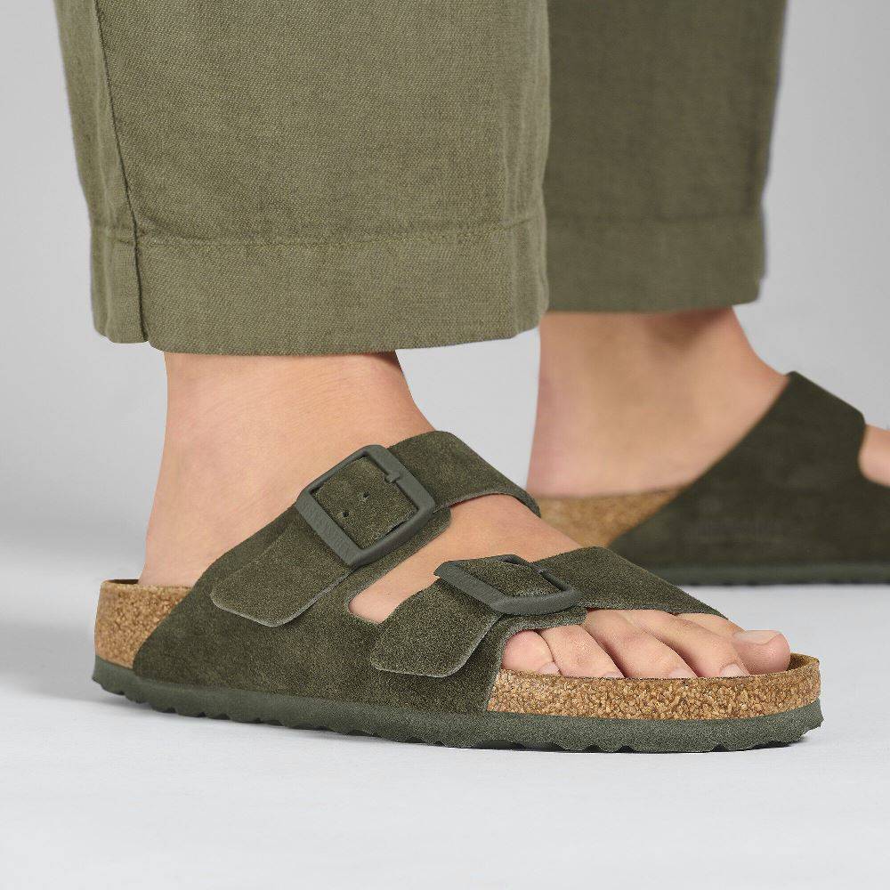BIRKENSTOCK ARIZONA SUEDE LEATHER NARROW