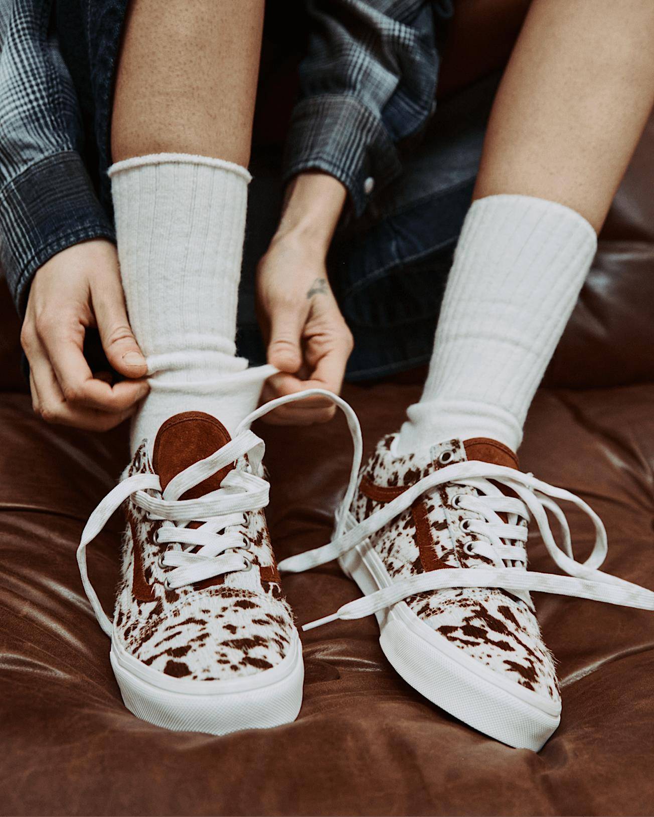 VANS OLD SKOOL PONY HAIR SHOES W
